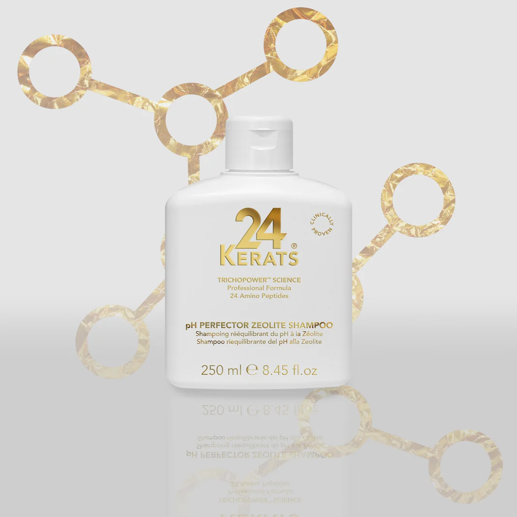 Balancing Shampoo with Zeolite – pH 4.0–5.0 | Volcanic Mineral Formula | Deeply Purifies Scalp & Hair | Cuticle Sealing | 8.45 fl oz | Sulfate-Free, Silicone-Free, Paraben-Free